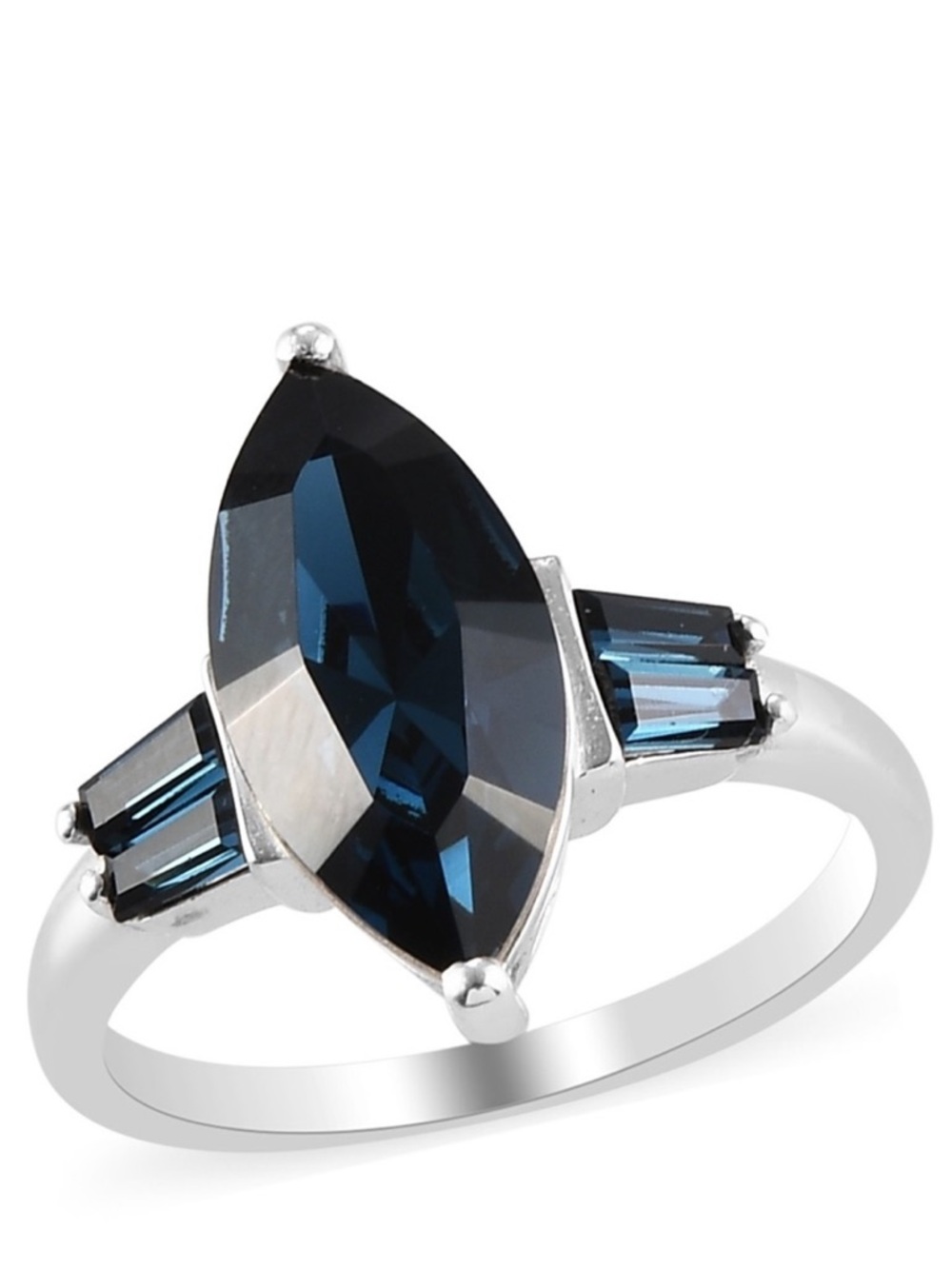 SWAROVSKI Montana Marquee Crystal Ring